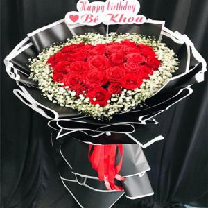 Bó hoa tươi chúc mừng TH02