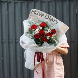 Bó hoa tươi chúc mừng TH06