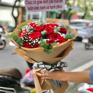 Bó hoa tươi chúc mừng TH26