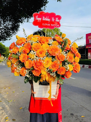 Giỏ hoa tươi 2409