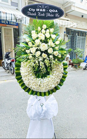 Vòng hoa viếng 250015