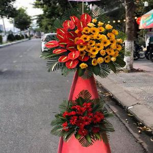 Kệ hoa chúc mừng khai trương HKT202032