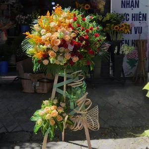 Kệ hoa chúc mừng khai trương HKT202052