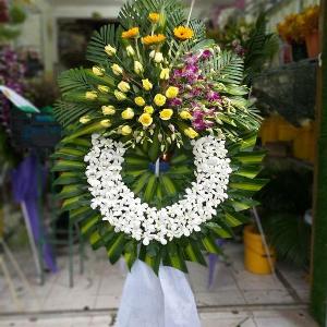 Vòng hoa chia buồn HCB202032