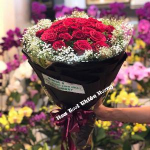 Bó hoa tươi chúc mừng HCM1906