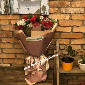 Bó hoa tươi chúc mừng HCM1910