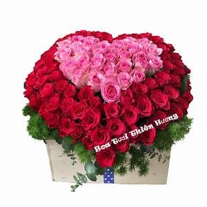 Bó hoa tươi chúc mừng HCM1917