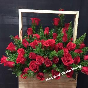 Bó hoa tươi chúc mừng HCM1940