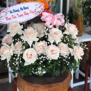 Giỏ hoa chúc mừng HCM202008