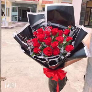 Bó hoa tươi chúc mừng HTB202001