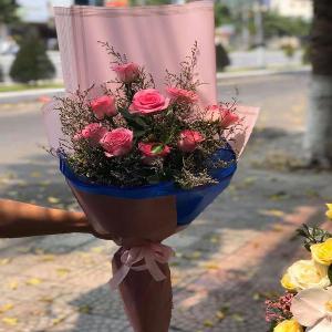 Bó hoa tươi chúc mừng HTB202005