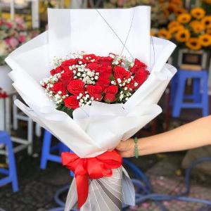 Bó hoa tươi chúc mừng HTB202007