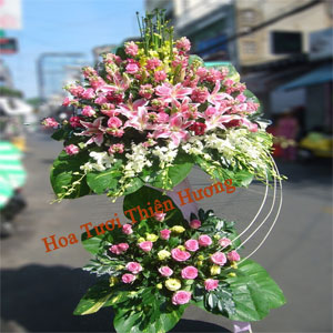  Hoa Chúc Mừng Khai Trương-HKT2805