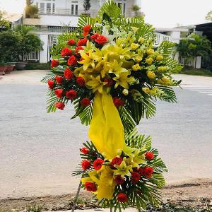 kệ hoa chúc mừng khai trương HKT202003