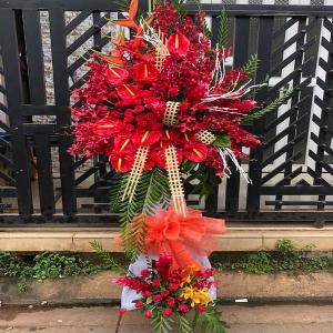 kệ hoa chúc mừng khai trương HKT202004