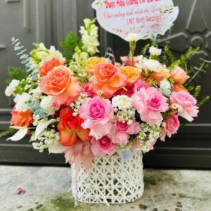 Hoa Tươi Giỏ 03