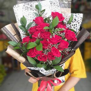 Bó hoa tươi chúc mừng HTB202014