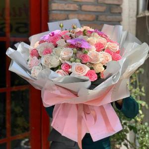 Bó hoa tươi chúc mừng HTB202051