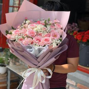 Bó hoa tươi chúc mừng HTB202059