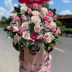 Hoa Tươi Giỏ 080