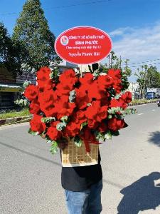 Giỏ hoa tươi - 151020