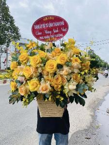 Giỏ hoa tươi - 151023