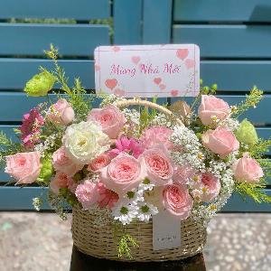 Giỏ hoa tươi - 151064